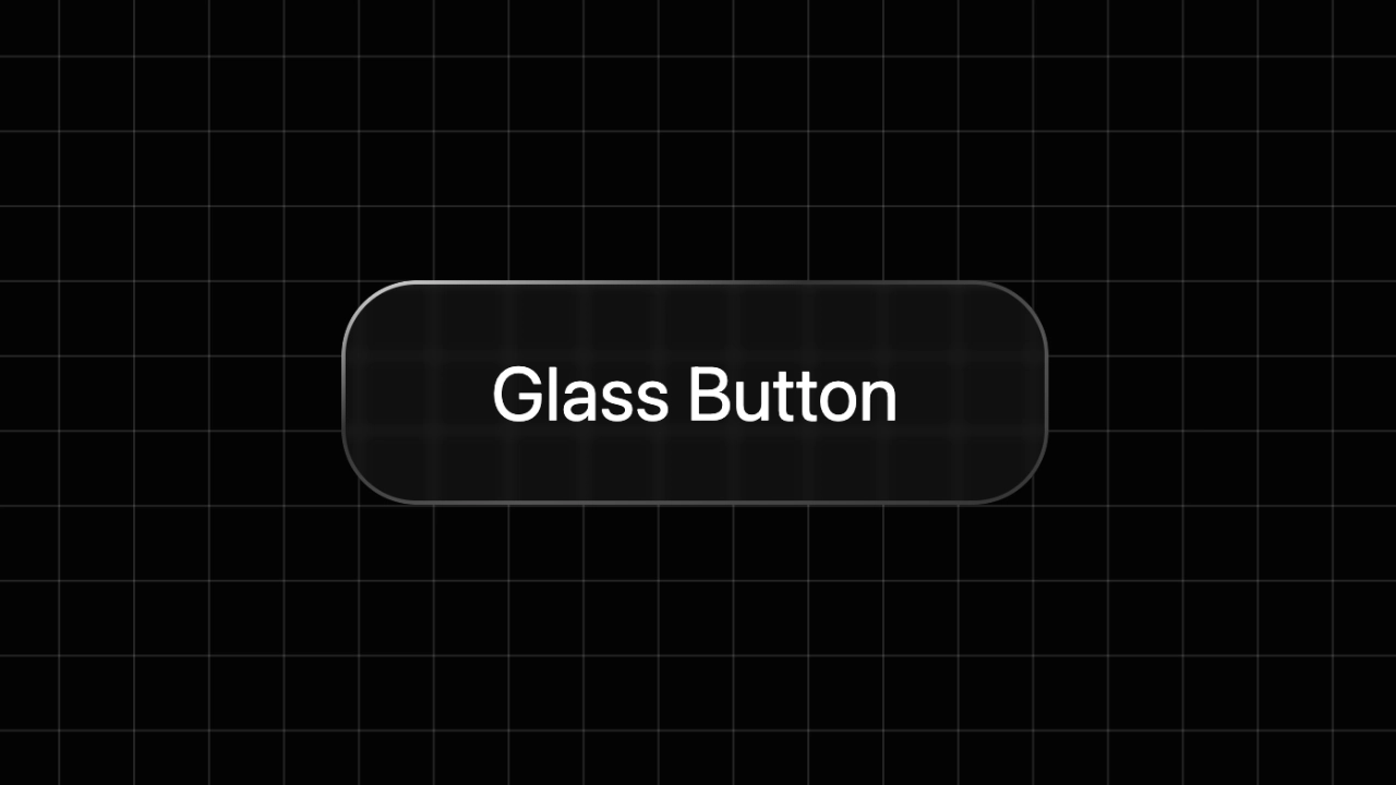 Glassmorphic Button with Gradient Borders